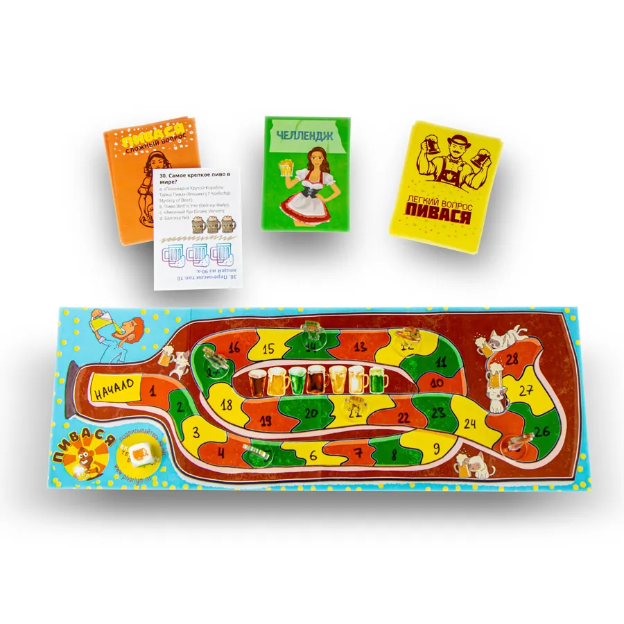 Пивася: игровые элементы
